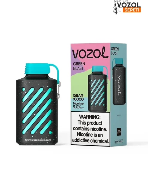 Vozol 10000 - Green Blast Puff