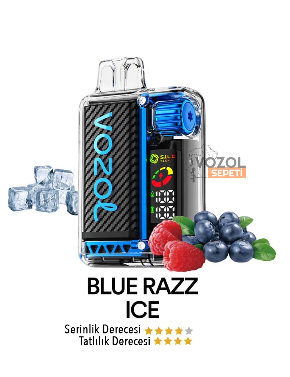 Vozol Vista 20000 Blue razz ice