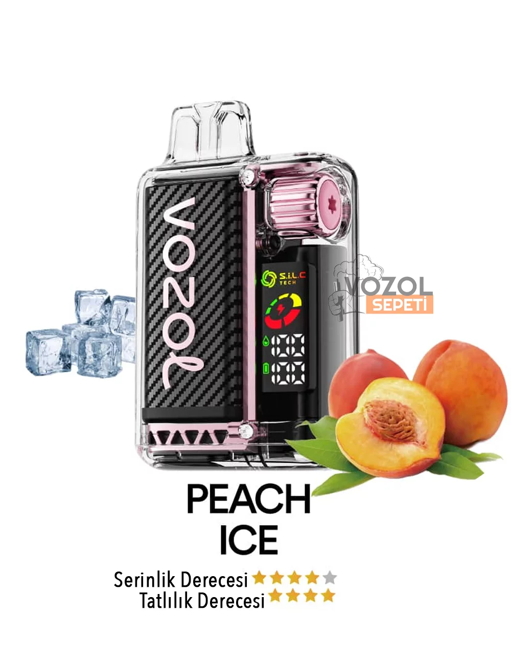 Vozol Vista 20000 Peach ice