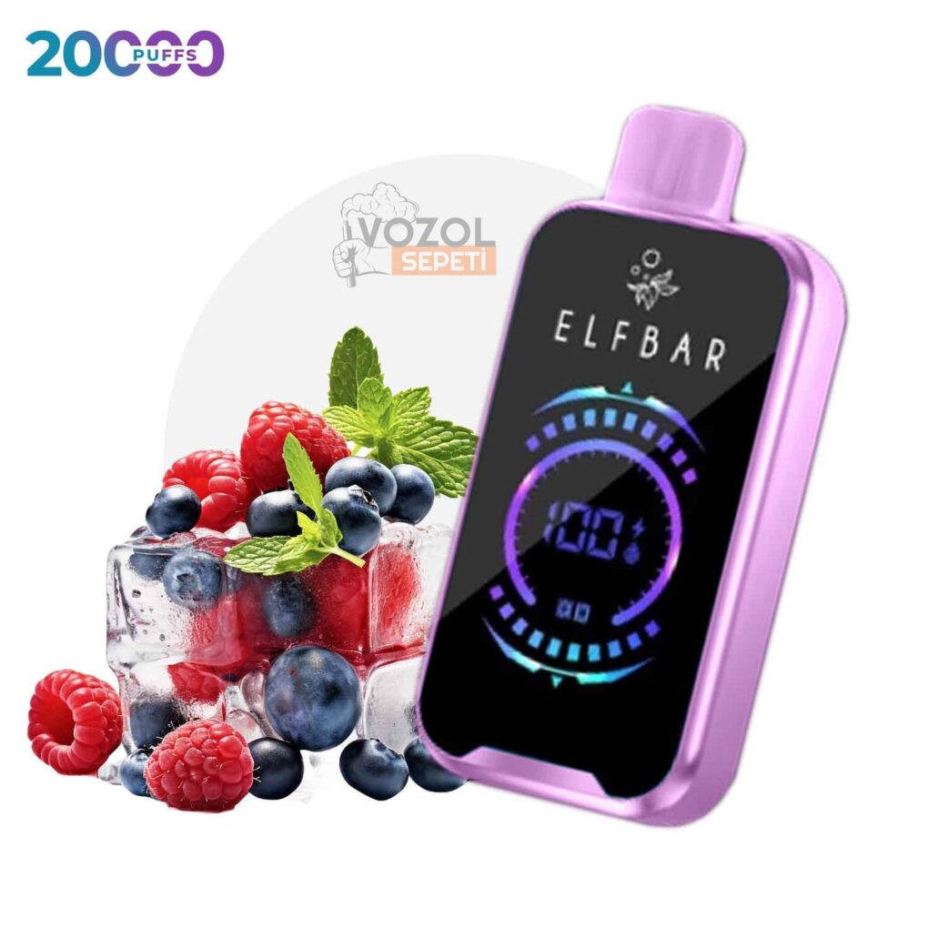 Elfbar Raya D2 20000 Blueberry Raspberry