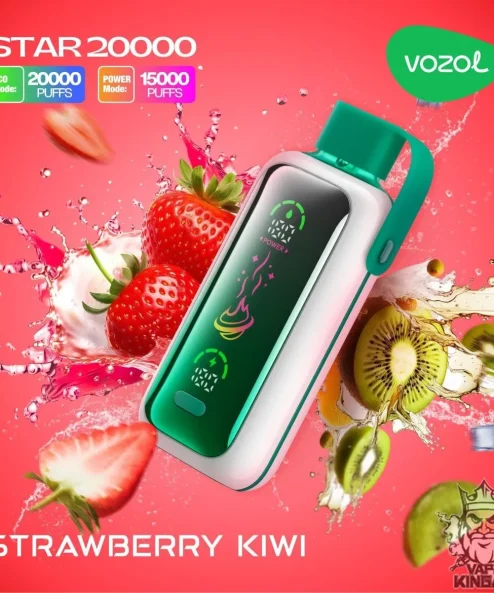 Vozol Star 20000 Strawberry Kiwi