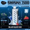 Vozol Gear Shisha 25000 Blue Razz ice