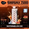 Vozol Gear Shisha 25000 Watermelon ice